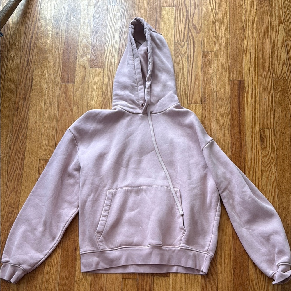 Pink Hoodie with Front Pocket